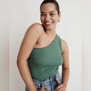 Madewell Brightside Rib One Shoulder Tank